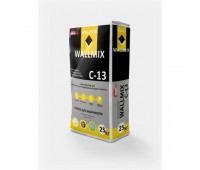 Wallmix С-13 штукатурка цементная для внутренних работ, 25кг