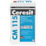 CERESIT CM-115 клеящая смесь для мрамора, 25кг