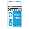 CERESIT CM-12 эластичный клей для плитки и керамогранита, 25кг