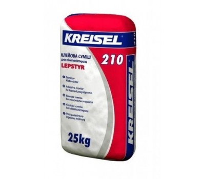 Kreisel 210 - клеящая смесь для крепления ППС, 25кг Kreisel 210 - клеящая смесь для крепления ППС, 25кг
