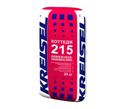 Kreisel 215 - клеящая и армирующая смесь для систем утепления фасадов, 25кг Kreisel 215 - клеящая и армирующая смесь для систем утепления фасадов, 25кг