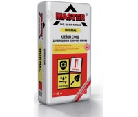 MASTER NORMAL клей для плитки для внутренних и внешних работ, 25кг MASTER NORMAL клей для плитки для внутренних и внешних работ, 25кг