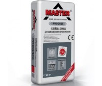 MASTER PROGRES клей для приклеивания плитки с керамогранита и греса, 25кг MASTER PROGRES клей для приклеивания плитки с керамогранита и греса, 25кг