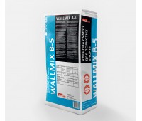 Wallmix B-5 клеящая смесь для пористих блоков, 25кг Wallmix B-5 клеящая смесь для пористих блоков, 25кг
