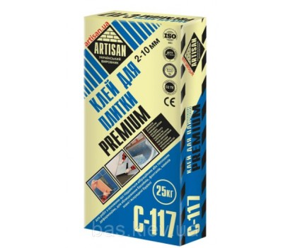 Клеящая смесь PREMIUM PRO АРТІСАН С-117/25кг 