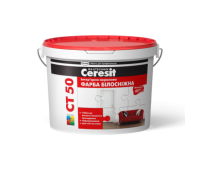 CERESIT CT-50 краска белоснежная акриловая, 10л CERESIT CT-50 краска белоснежная акриловая, 10л
