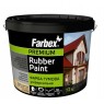 Polysan Farbex краска резиновая универсальная Rubber Paint графит, 12 кг 