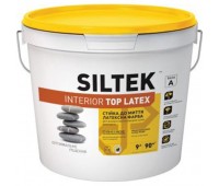Краска латексная интерьерная стойкая к мытью SILTEK Interior Top Latex 9л