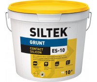 Грунтовка-Краска силиконовая Contact Silicon SILTEK ЕS-10/10л, база ЕА