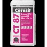 CERESIT CT-87 клеящая смесь ППС плюс МВ белая "2 в 1", 25кг