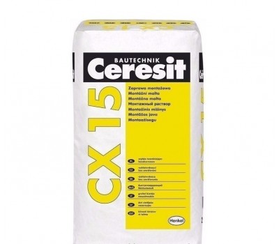 CERESIT CX-15 смесь для анкеровки крепления строительных конструкций, 25кг