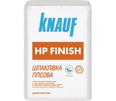 KNAUF HP Finish шпаклевка финишная гипсовая, 25кг