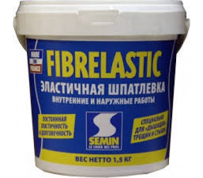 SEMIN FIBRELASTIC шпаклевка готовая эластичная, 5кг SEMIN FIBRELASTIC шпаклевка готовая эластичная, 5кг