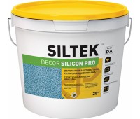 Силиконовая штукатурка камешковая 1,5мм Siltek Decor Silicon Pro,база DА,25кг