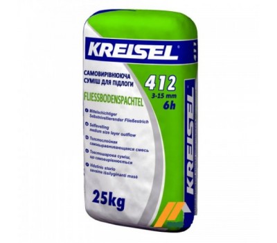 Kreisel 412 - самовыравнивающая смесь для полов 3-15мм, 25кг