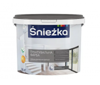 Sniezka Краска-грунт латексная для внутренних работ, 14 кг, белый, матовый.