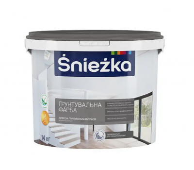 Sniezka Краска-грунт латексная для внутренних работ, 14 кг, белый, матовый. Sniezka Краска-грунт латексная для внутренних работ, 14 кг, белый, матовый.