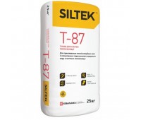 SILTEK T-87 клеющая и армирующая смесь для систем теплоизоляции, 25 кг SILTEK T-87 клеющая и армирующая смесь для систем теплоизоляции, 25 кг